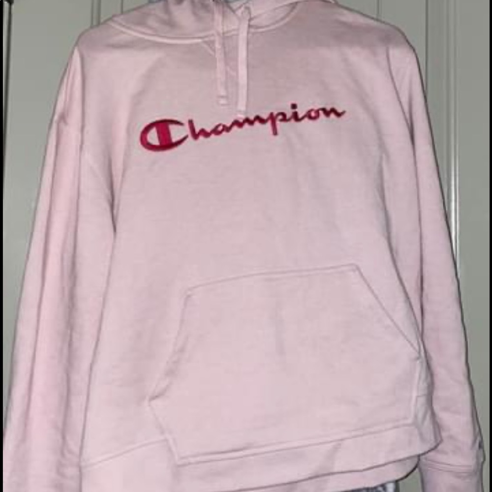 Pink champion sweatshirt